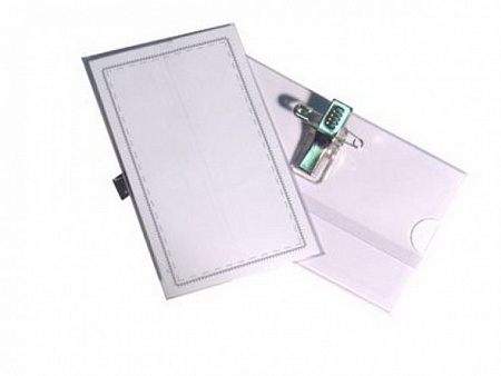 Карточка для имени Dolphin 8,8*5,5см