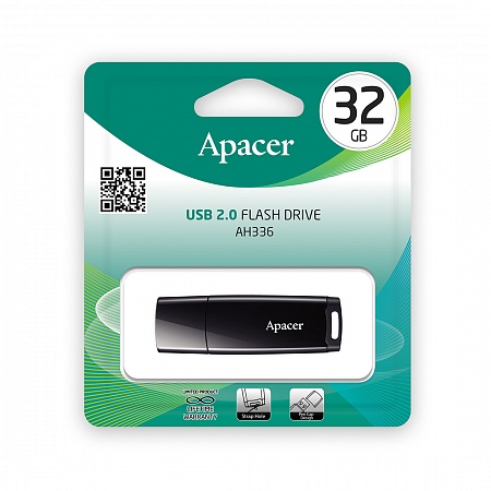 USB Flash 32Gb Apacer AH336, USB2.0 черный