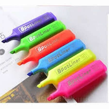 Маркер текстовой 6шт/уп SpotLiner