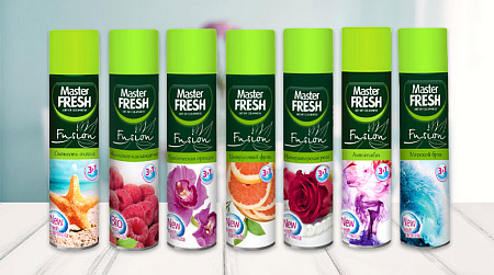 Освеж.воз.Master Fresh Fusion 300мл ассорт.