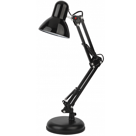 Наст. светильник ЭРА N-214-Е27-40W-BK черный