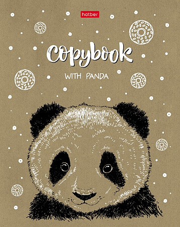 Тетрадь 48л клетка А5 С милыми зверьками