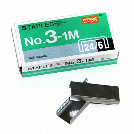 Скобы Libra №24/6 (10шт/уп)