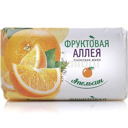 Т/мыло Фруктовая аллея 90гр Апельсин